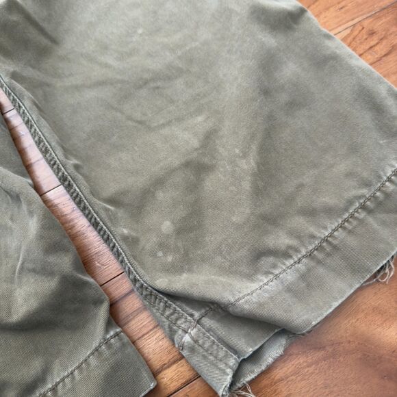 Men American Eagle Baggy Cargo Pants Y2K Western in Khaki Size W32 L32 - Picture 11 of 11
